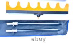 11m Starter Fishing Pole CARBON 8 Elastic Fitted Roller Roost Ready Pole Rigs