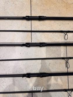 12ft Daiwa Custom build Carp rods x3 3.25lb with JRC padded 6 rod hold-all