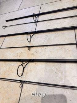 12ft Daiwa Custom build Carp rods x3 3.25lb with JRC padded 6 rod hold-all