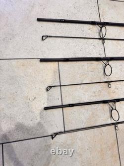 12ft Daiwa Custom build Carp rods x3 3.25lb with JRC padded 6 rod hold-all