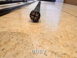 12ft Daiwa Custom build Carp rods x3 3.25lb with JRC padded 6 rod hold-all