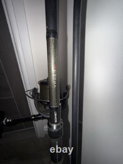12ft Sonik VaderX carp rods + Sonik dominator 8000RS reels x2