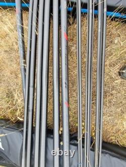 13m MAP 101 2G match power pole. Plus 3 x top kits. + dolly butt protector
