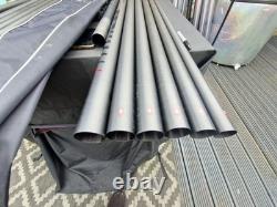 13m MAP 101 3G pole. With 3 x top kits And dolly butt. Excellent condition