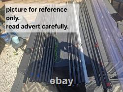 13m MAP 101 3G pole. With 3 x top kits And dolly butt. Excellent condition