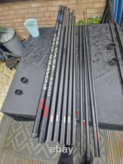 14.5m Map TKS20 Carp match power pole. + 3 top kits. Great power pole