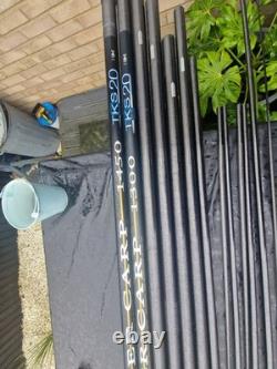 14.5m Map TKS20 Carp match power pole. + 3 top kits. Great power pole