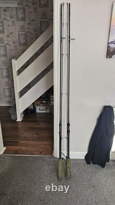 2 ESP Sniper Carp Fishing Rods 12ft 2.75tc