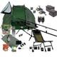 2 Rod, Bivvy, Chair And Equipment Fishing Gear Bundle