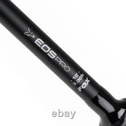 2 X Fox EOS Pro 10ft 3lb 2pc Abbreviated Handle / Carp Fishing Rod