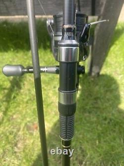 2 carp rods and reels