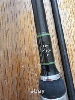2 x 12ft / 13ft Kodex Kxi Carp Rods 3.5 Tc 3 Piece