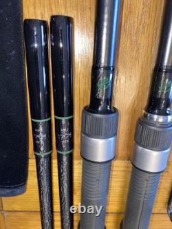 2 x 12ft / 13ft Kodex Kxi Carp Rods 3.5 Tc 3 Piece