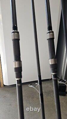 2 x Century FG 12ft 3.25tc Carp Fishing Rods Mint