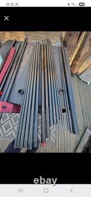 2 x Original Shimano Powerloop poles 12.5m + 11m. Poles only no top kits