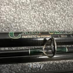 2x Carp-selection, Carp Fishing Rod Black