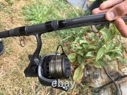 2x Sonik Xtractor Pro Carp Rods 3.25lb Test Curve With Xtractor+ 5000 Reels