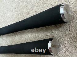 2x greys torsion 12ft 3.5lb carp fishing rods 50mm butt rings collect doncaster