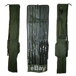 Rod Sleeve Bag Padded x3 For Made Up Rods Carp Fishing for 12ft Rods 