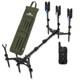 3 Rod Pod Setup Carp Fishing Tri Pod Fishing Alarms Receiver & Indicators Rests