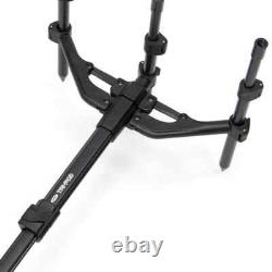 3 Rod Pod Setup Carp Fishing TRI POD Fishing Alarms Receiver & Indicators Rests