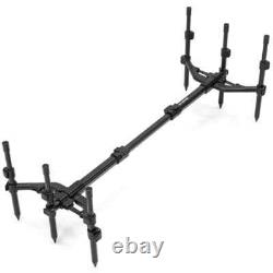 3 Rod Pod Setup Carp Fishing TRI POD Fishing Alarms Receiver & Indicators Rests