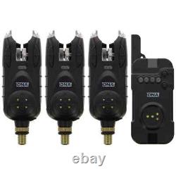 3 Rod Pod Setup Carp Fishing TRI POD Fishing Alarms Receiver & Indicators Rests