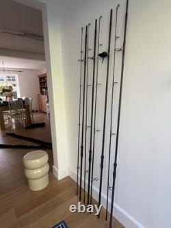 3 Sonik S4 12ft 3.25lb 50mm Butt Ring Carp Rods and Sonic S4 3.5lb Marker Rod