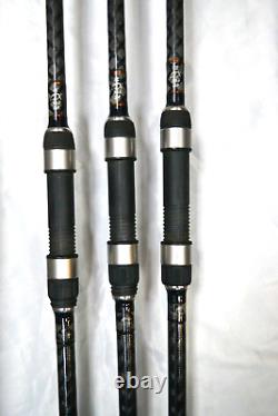 3 X Free Spirit Ctx-sn' 12ft 3.1/2lb 50mm Butt Carp Fishing Rods