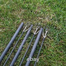 3 X Sonik Original Gravity X 12 ft 3.5 tc 50 mm Butt Ring carp/pike rods