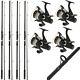 4 Max 40 Reels 4 Ngt Carp Max 12ft 2pc Fishing Rod Carp Fishing Tackle Wholesale