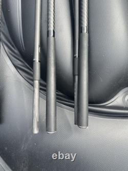 4 x Century fs 12ft 3.50lb TC Carp Rod Carbon Fibre 2pc matt version antitwist