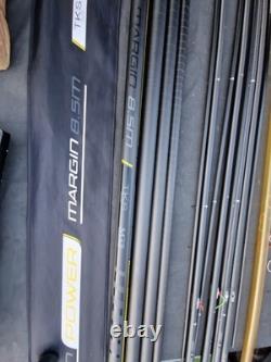 8.7m Map Margin Power Pole. + 4 x power side puller kits. 20+ elastic Rated +