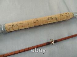 8ft Fosters Of Ashbourne The Ideal Split Cane Spinning / Casting Fishing Rod