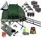 Asl 3 9ft Rod Carp Kit Set Fishing Reels Alarms Bait Tackle Mat Shelter Net