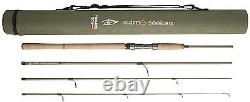 Abu Garcia Salmo Seeker Spin 8ft, 9ft & 10ft 4 Piece Carbon Spinning Fishing Rod