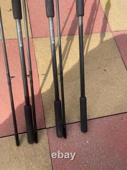 Armaldite MK II 12ft Carbon Carp Casting Rod Black/Green x3