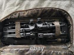Avid Lok Down Compact Rod Pod 3 Rods in case Carp Fishing tackle