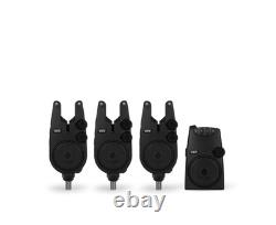 Avid VTX Bite Alarm 3 Rod Carp Fishing Bite Alarm Receiver Set A0500005