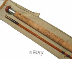 B James Mk4 cane carp rod formerly property Richard Walker, provenance from f