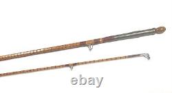 B James & Sons London 10' 2 MKIV Cane Carp Rod Two Piece And Bag