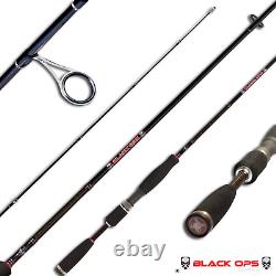 BLACK-OPS SII Spinning Fishing Rod JAPANESE Toray Carbon & Fuji Guides