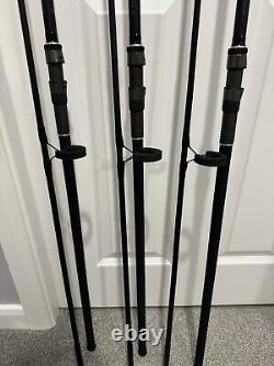 BRAND NEW Set of 3 Korda Kaizen Platinum Carp Rod 12ft 3lb TC