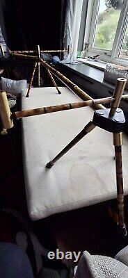 Bamboo Fishing 3 Rod Pod. Hand Crafted Carp Fishing