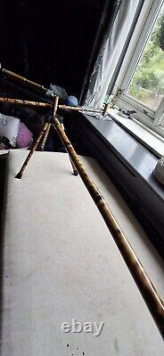 Bamboo Fishing 3 Rod Pod. Hand Crafted Carp Fishing