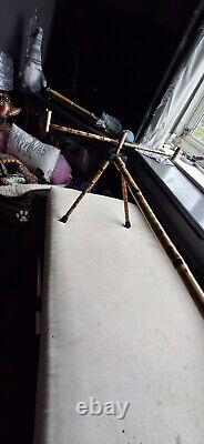 Bamboo Fishing 3 Rod Pod. Hand Crafted Carp Fishing