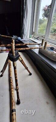 Bamboo Fishing 3 Rod Pod. Hand Crafted Carp Fishing