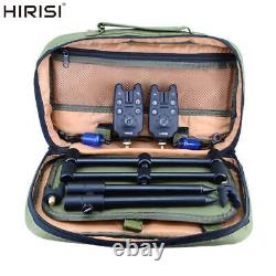 Bite Alarm Hirisi Carp Fishing Tackle Set Swinger Rod Pod Support Bank Sticks