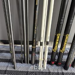 Browning Black Magic 2 Gold 12.5m Pole + 5 Top Kits Spare No3, Mini Ext, Cup Kit