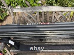 Browning Ghost Buster 1250 Carp Fishing Pole Set & Holders Used Once 2 Ends
